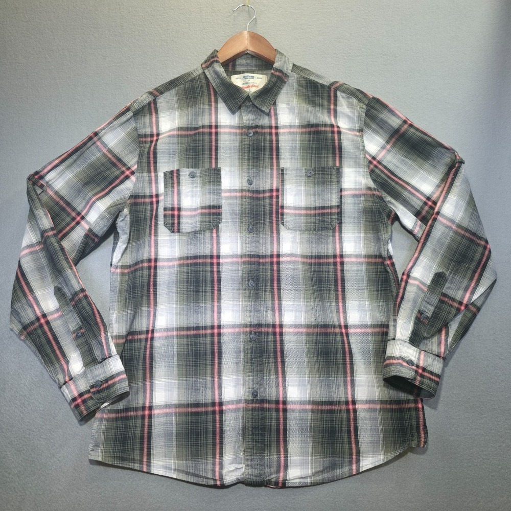 Urban Pipeline Men's Plaid Awesomely Soft Ultimate Shirt Size Large